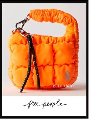 Free People Quilted Micro Pouch